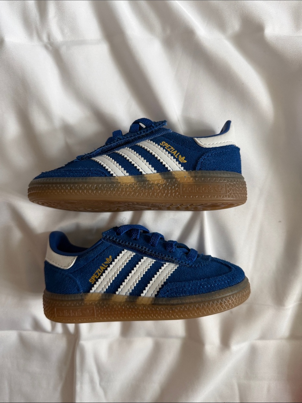 adidas Kids Blue & White Spezial Sneakers 6K